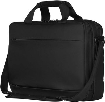 Wenger Laptoptasche Source, schwarz, mit 16-Zoll Laptopfach und zusätzlichem 10-Zoll Tabletfach
