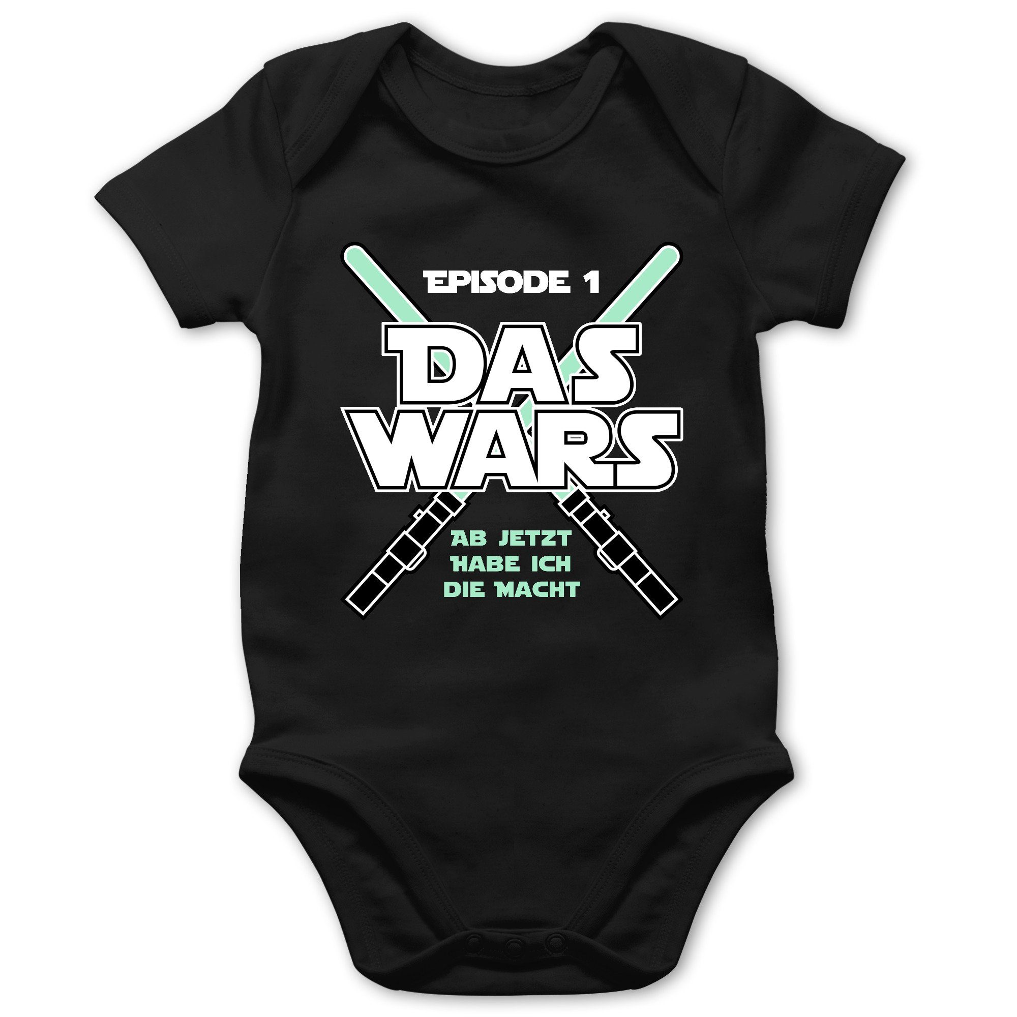Shirtracer Shirtbody »Das Wars Jetzt habe ich die Macht Junge Baby Body Kurzarm Strampler
