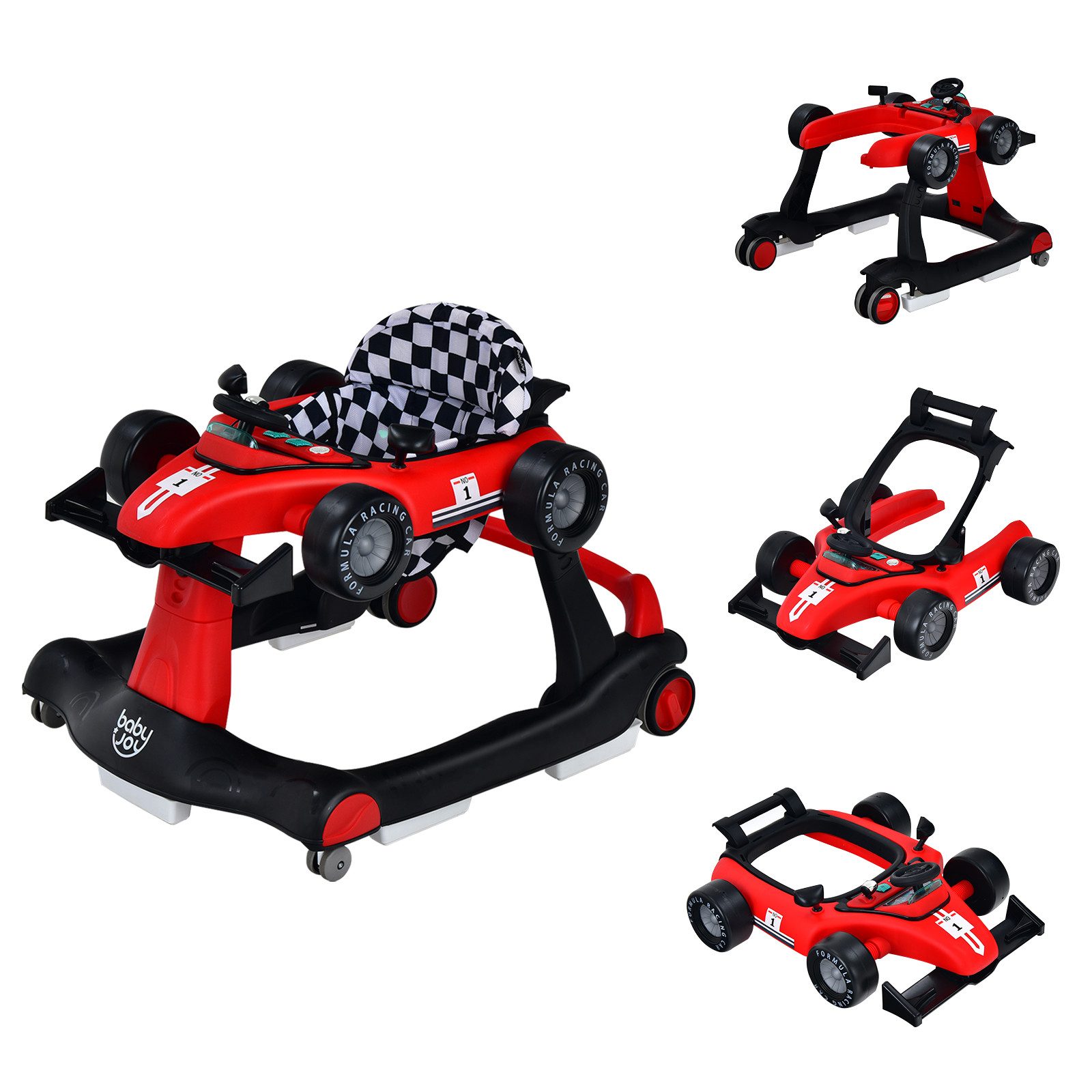 Lauflernhilfe 4 in 1 Lauflernwagen
