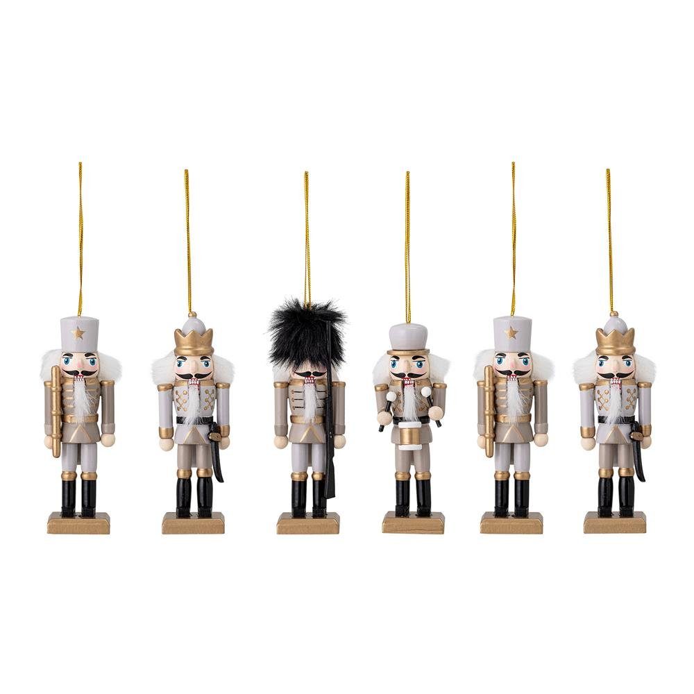 Bloomingville Christbaumschmuck Nikita Anhänger Nussknacker 6er günstig online kaufen