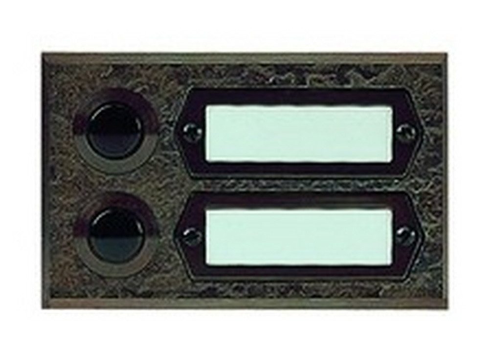 GRO AP Kontaktplatte 55512 ETA 502 G 2fach Bronzeguss