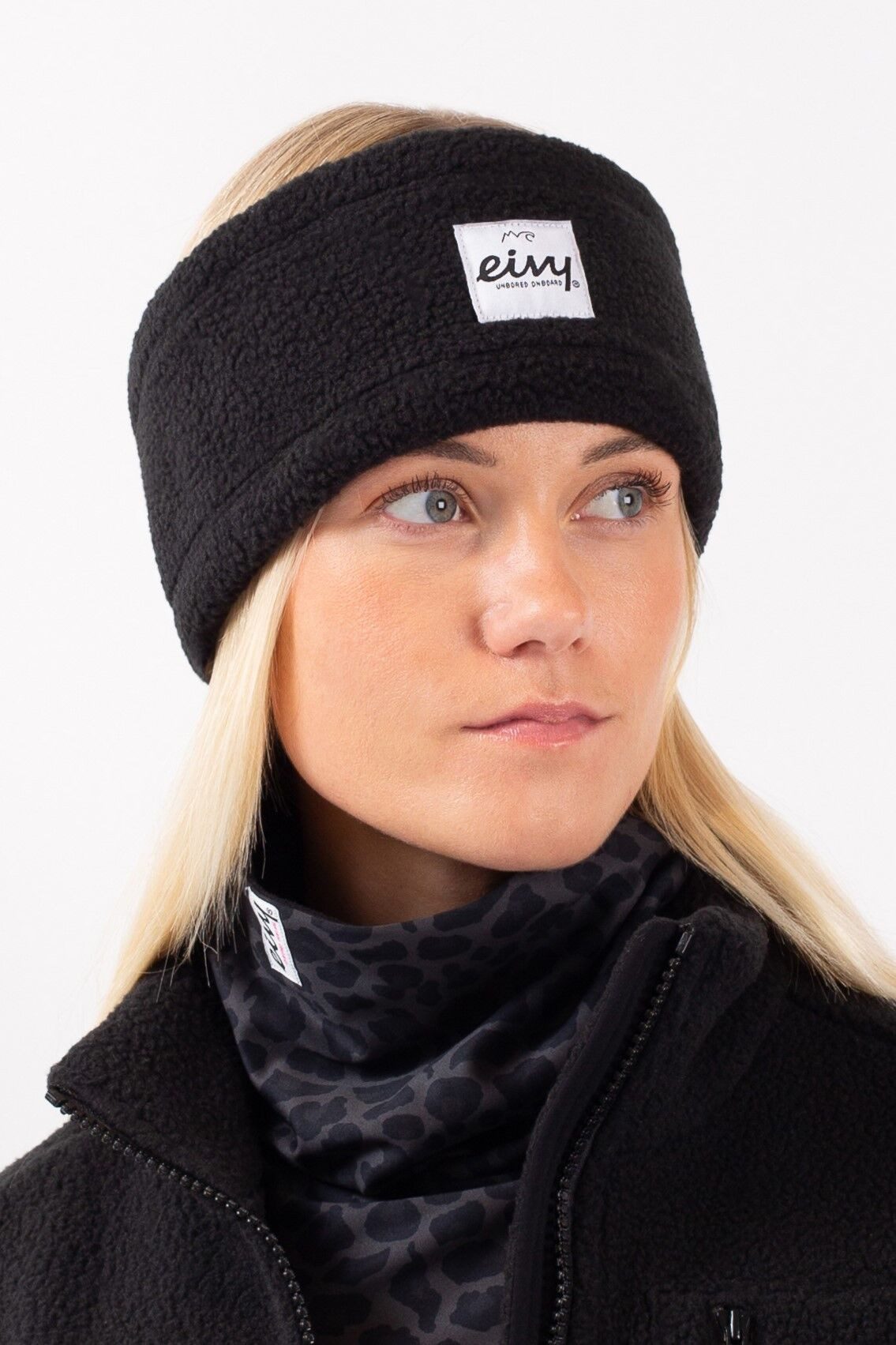 Eivy Stirnband Throwback mit flauschiger Fleece-Innenseite