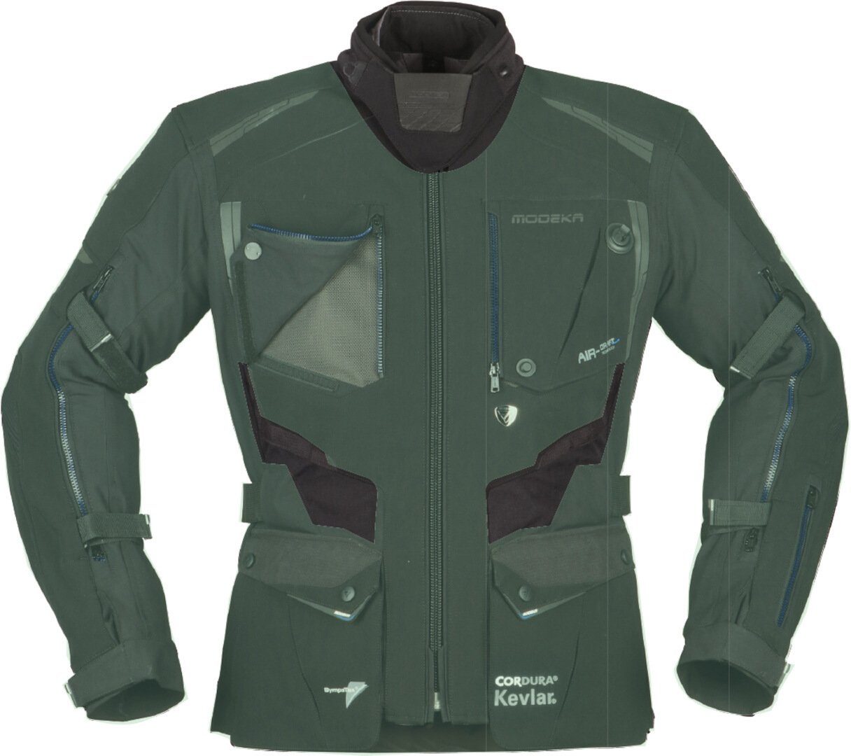 Modeka Motorradjacke Talismen Motorrad Textiljacke 3-Lagen-Laminat,Rückenprotektor enthalten,perforiert,herausnehmba – Bild 4 von 4