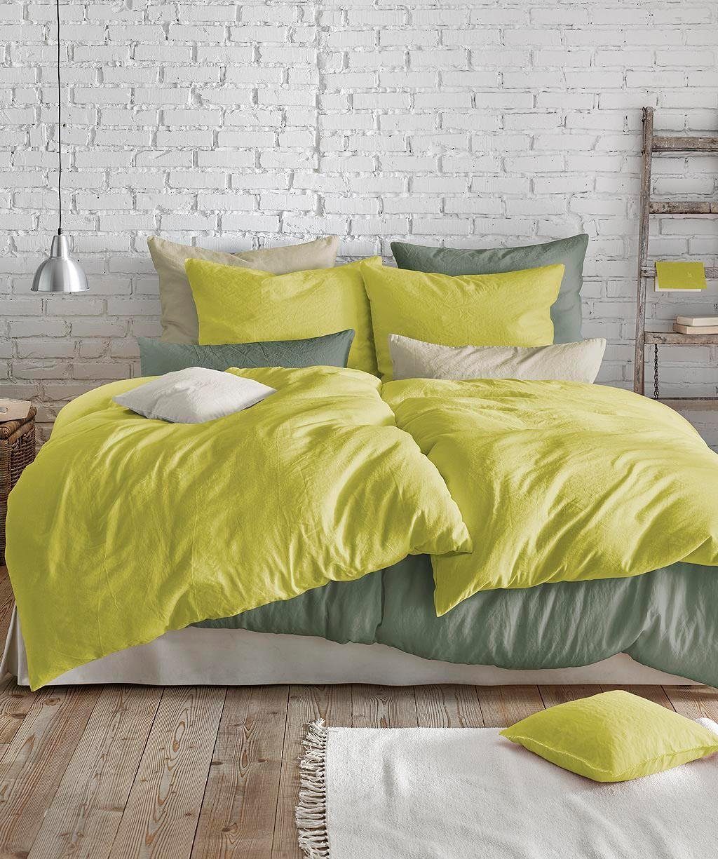 fleuresse Bettwäsche Provence in Gr. 135x200, 155x220 oder 200x200 cm, Halbleinen, 2 teilig, Halbleinen, 50% Baumwolle, 50% Leinen, Gr. 135x200, 155x220, 200x20 – Bild 5 von 5