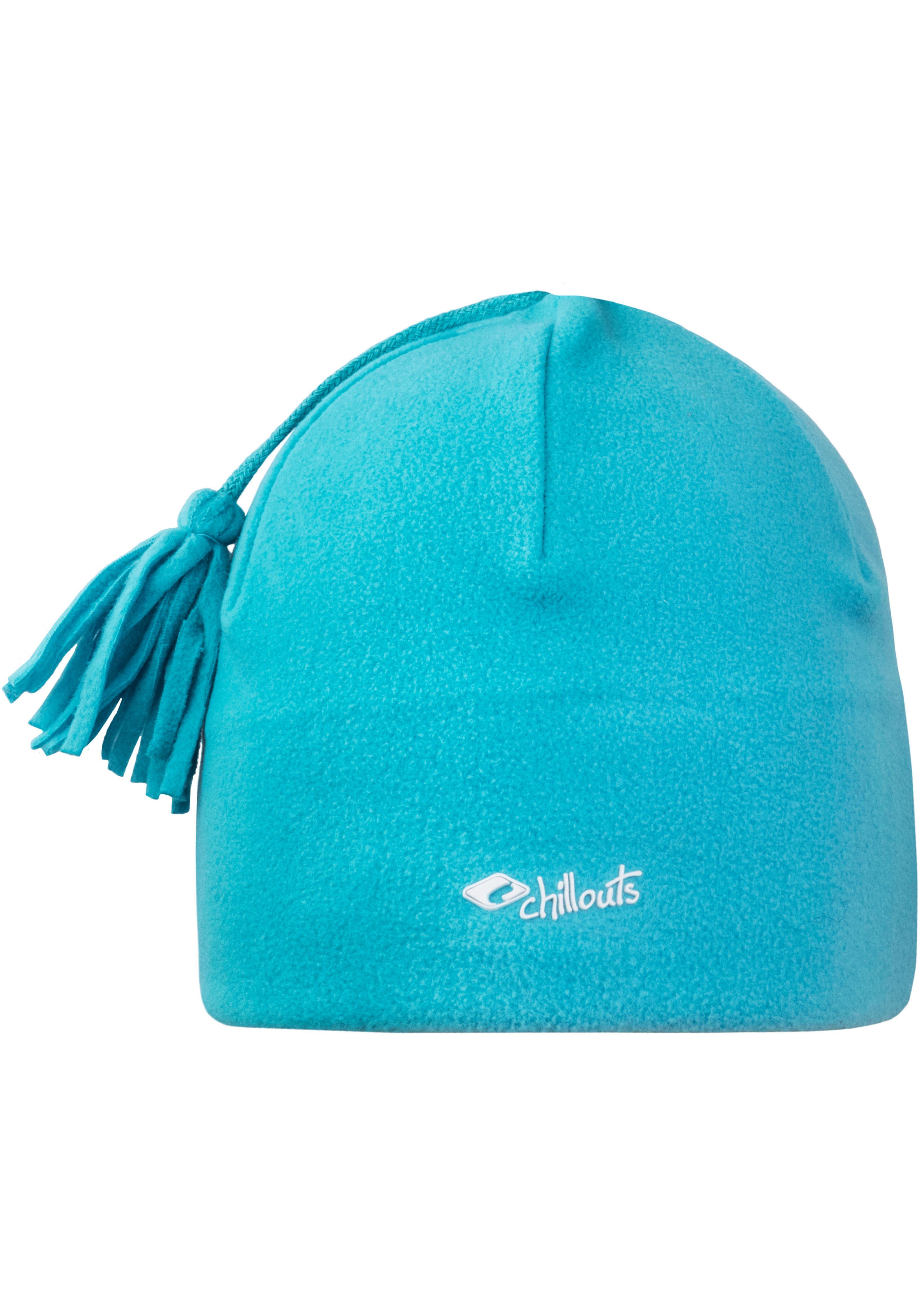 Fleecemütze Freeze chillouts Fleece Pom Hat aqua