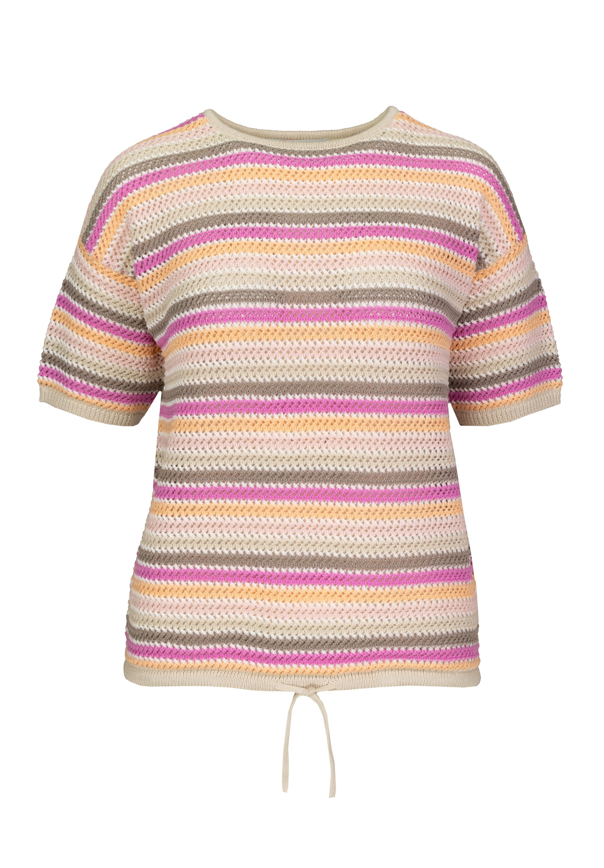 bianca Strickpullover OLINDE in modischem Streifenlook in Trendfarben