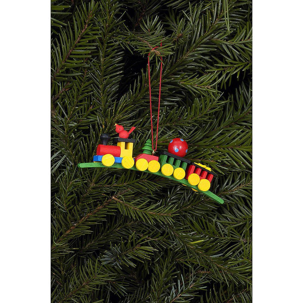 Christian Ulbricht Dekohänger Christbaumschmuck Geschenkeisenbahn (10,4x3,0cm) von Christian Ulbrich