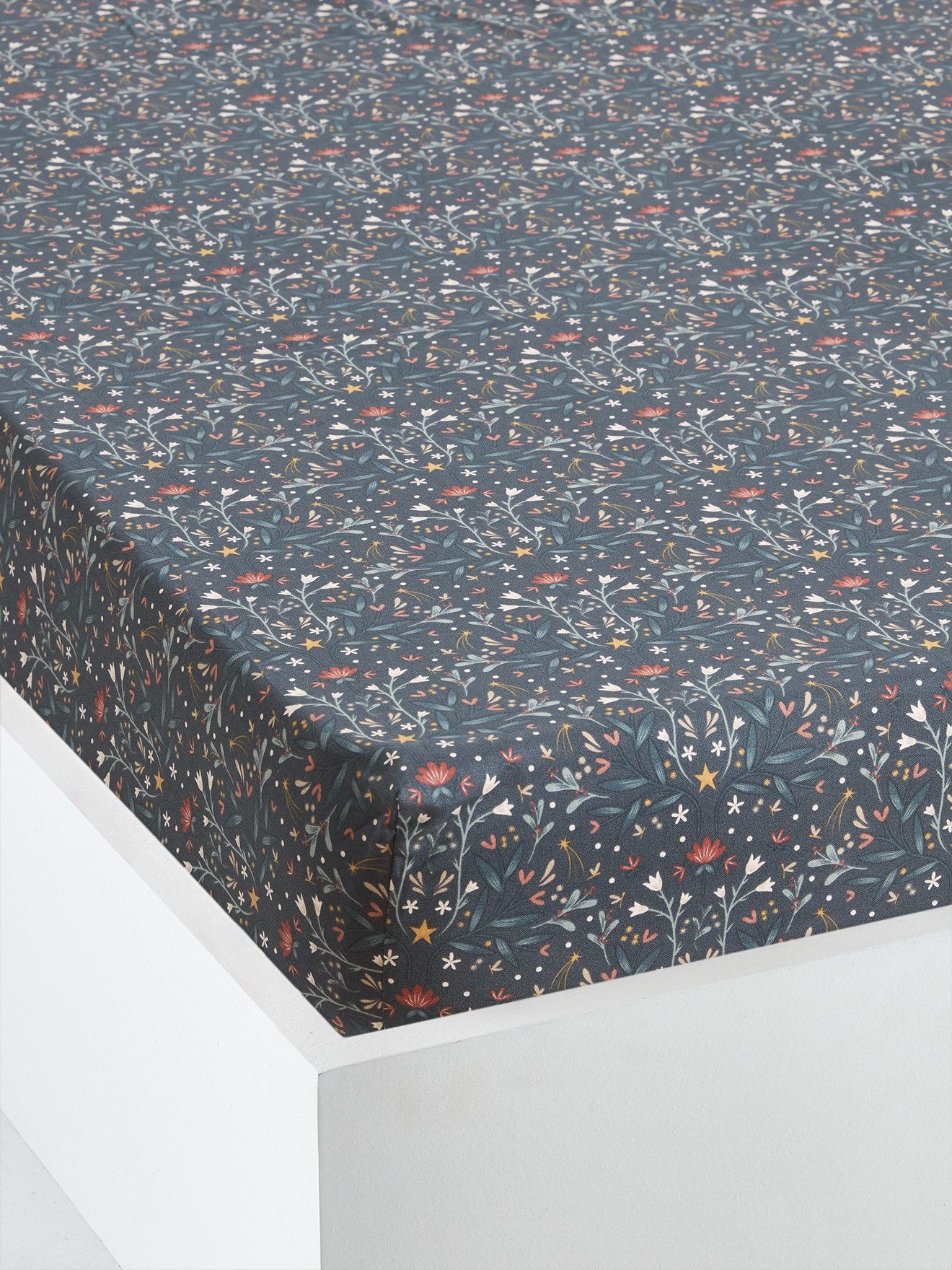 vertbaudet Spannbettlaken, Recycelte Baumwolle günstig online kaufen