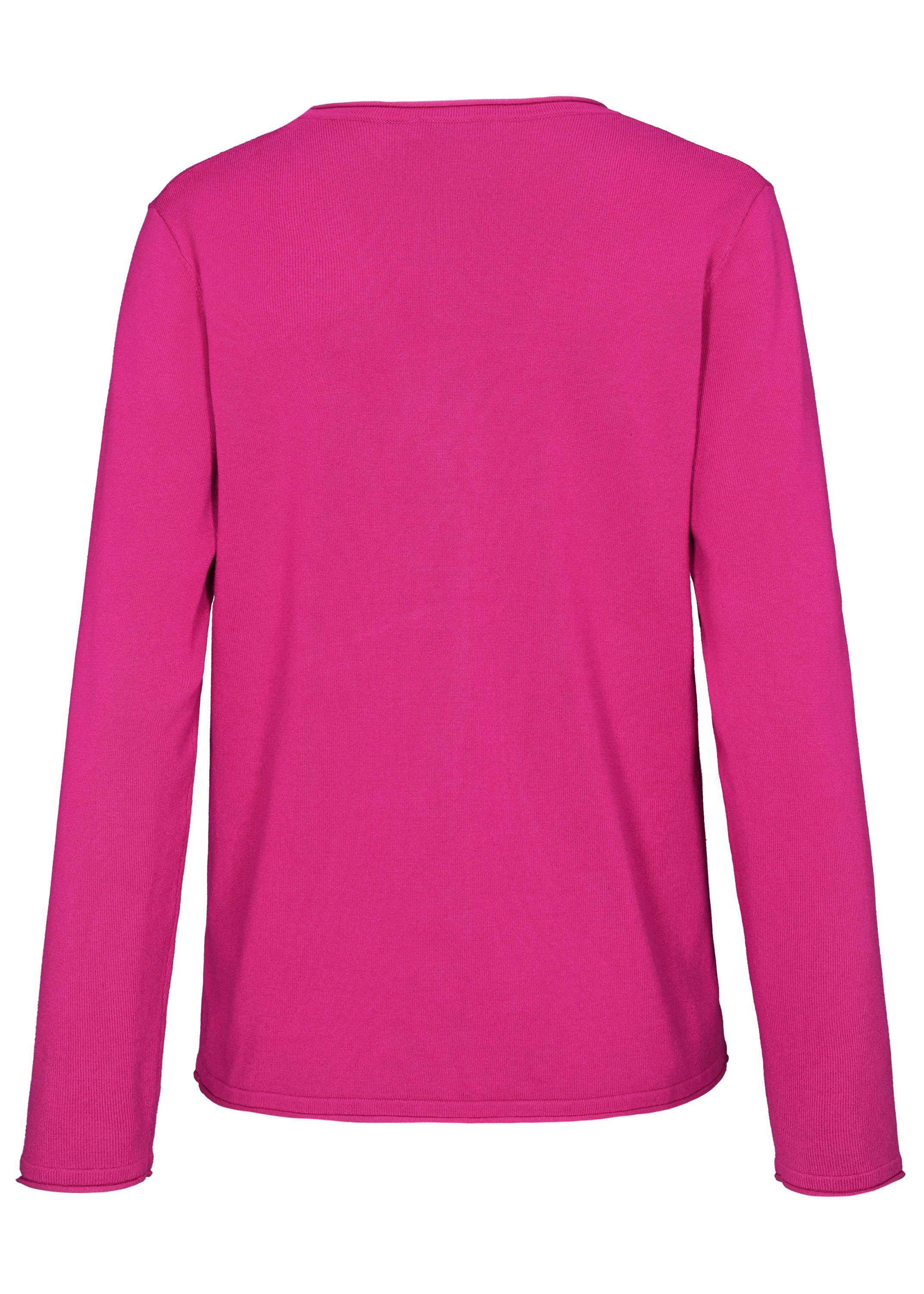 Clarina Strickpullover PETRA Viskose-Polyamid Mischung