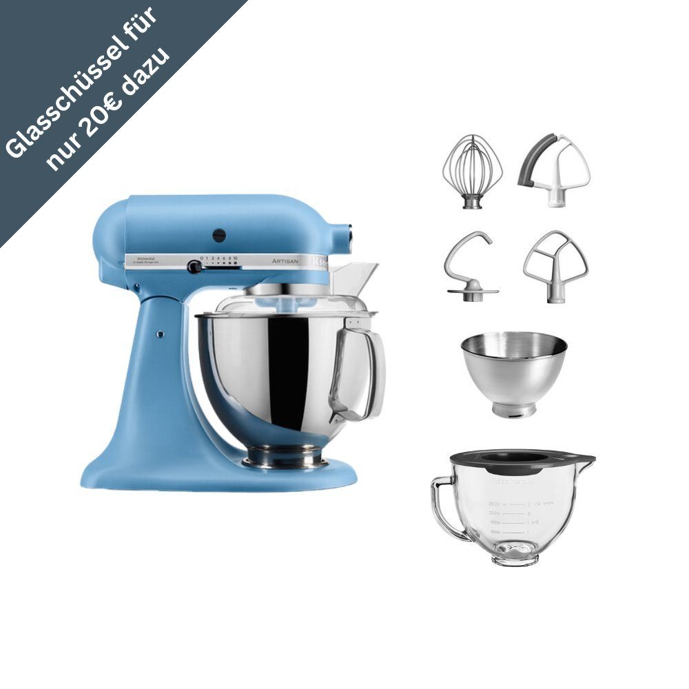 KitchenAid Küchenmaschine Velvet Blue | Multifunktionsküchenmaschinen