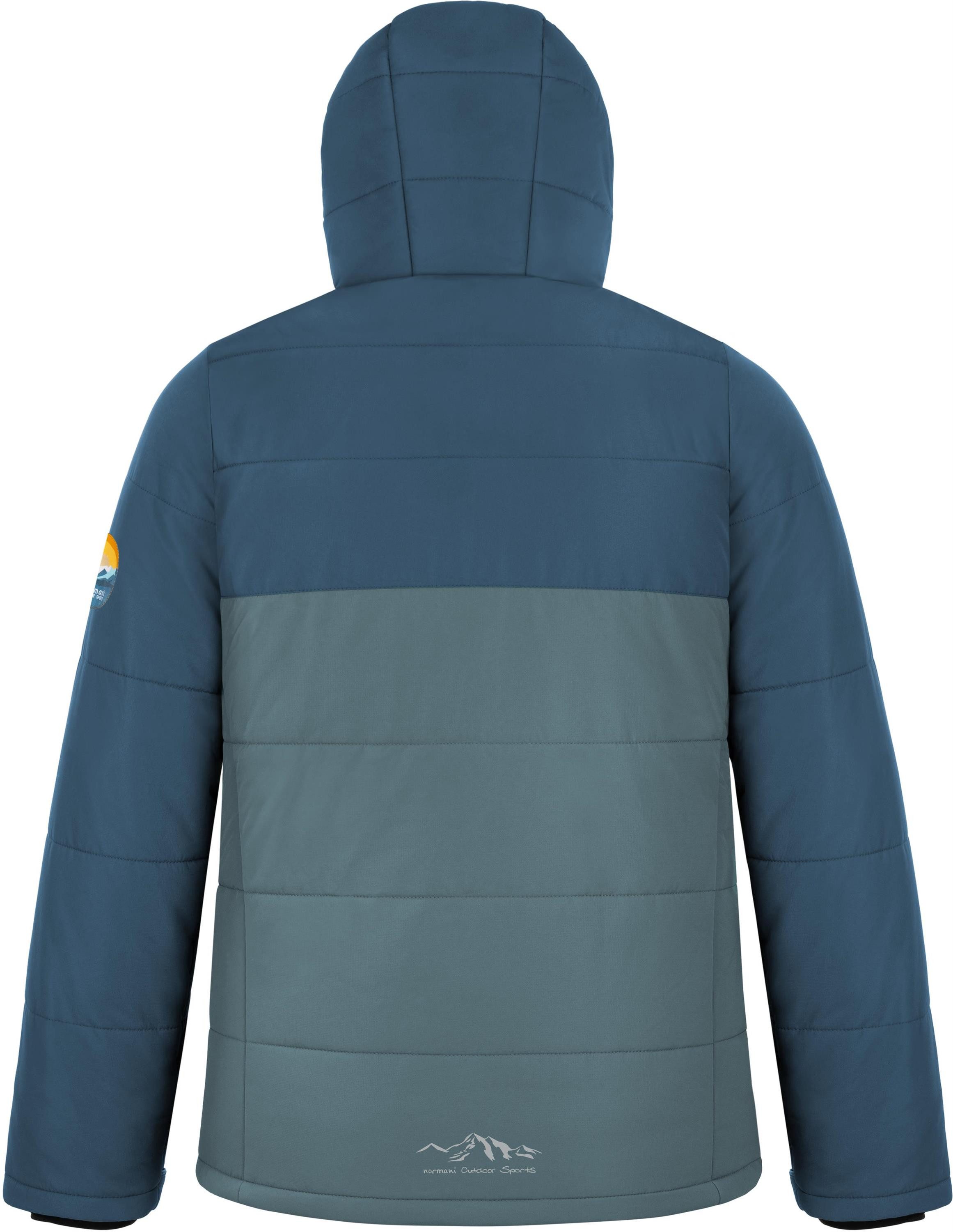normani Winterjacke Kinder Winterjacke Teslin Wasserdichte Steppjacke gefütterte Skijacke Thermojacke mit Schneefang