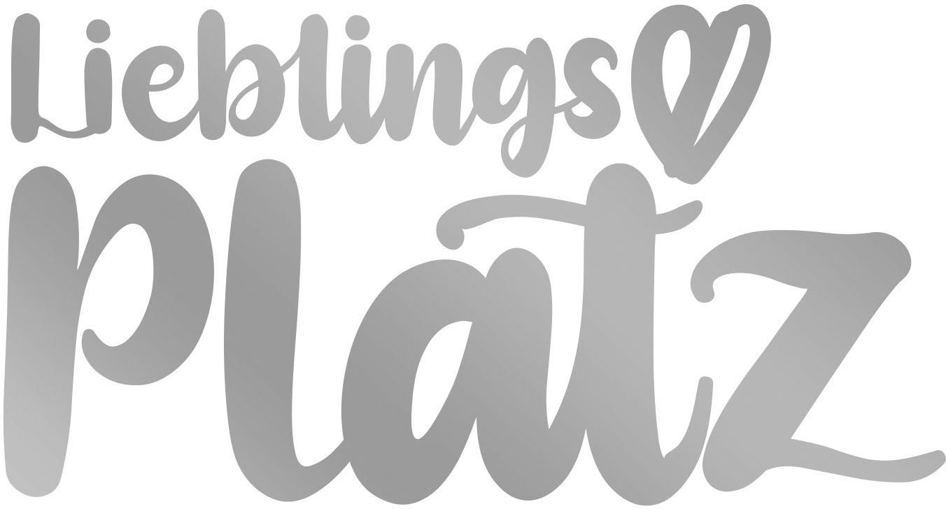 queence Wandtattoo »LIEBLINGSPLATZ« (1 Stück)-Otto