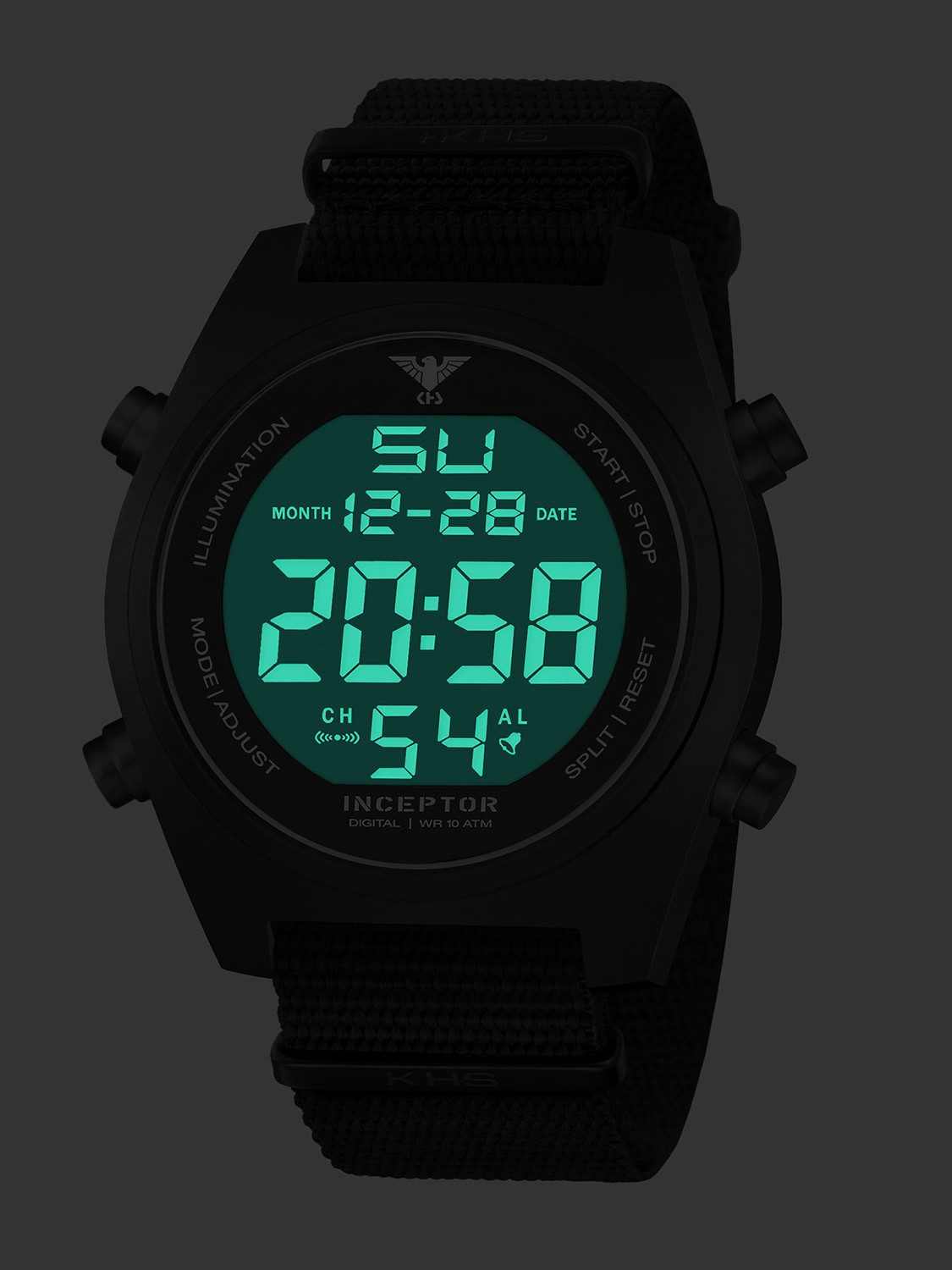 KHS Digitaluhr Inceptor Steel Digital