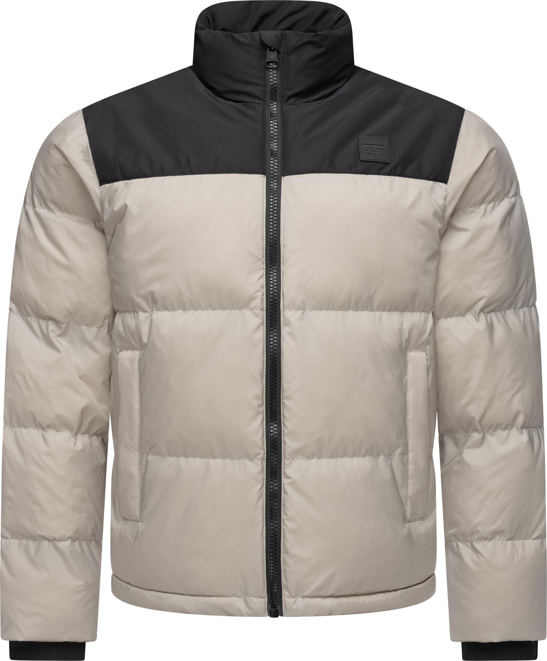 Ragwear Outdoorjacke Stafen Wasserdichte Herren Winterjacke im Retro-Look