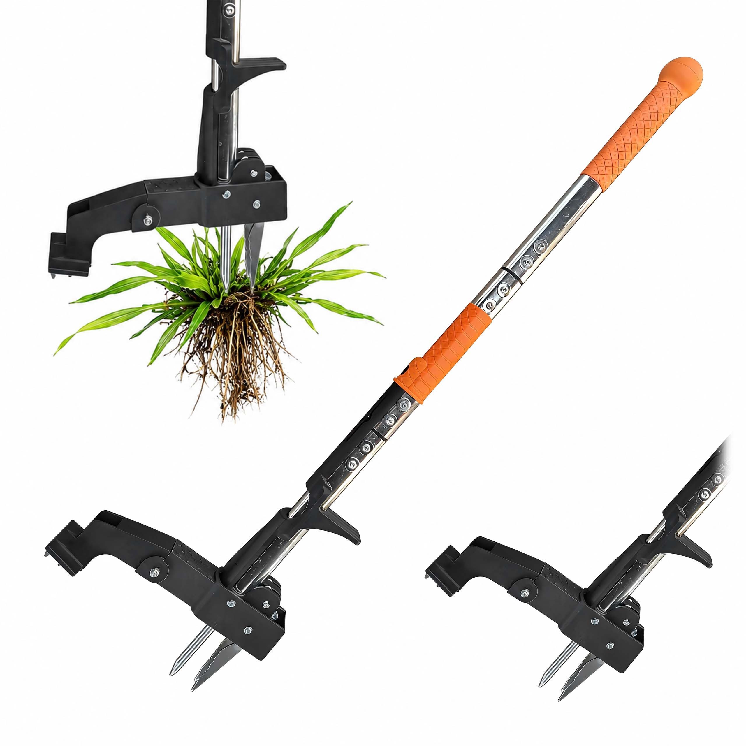 relaxdays Unkrautstecher mit langem Stiel, 100 cm Gesamtlänge, (1-tlg)