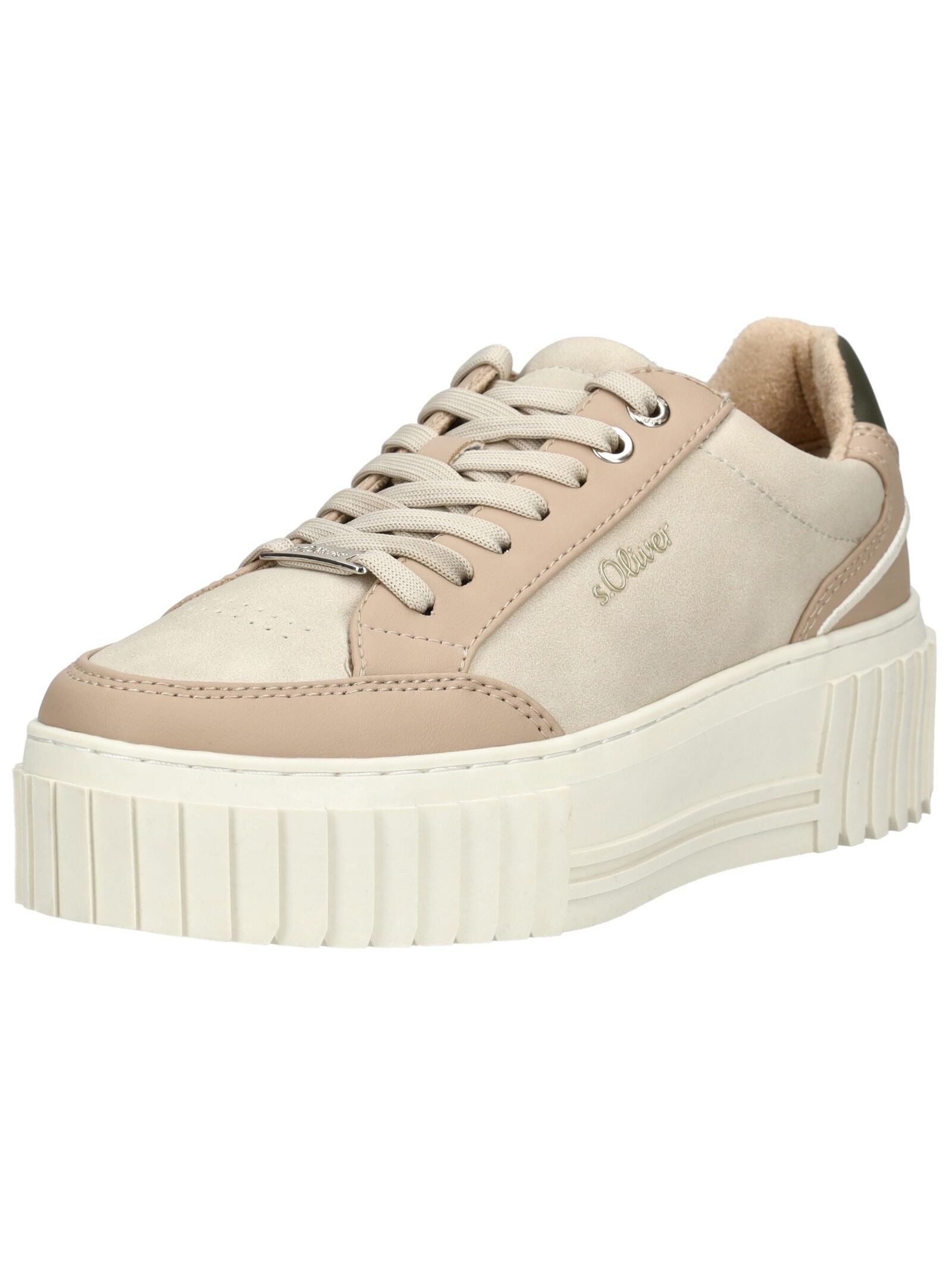 s.Oliver Sneaker Lederimitat Plateausneaker
