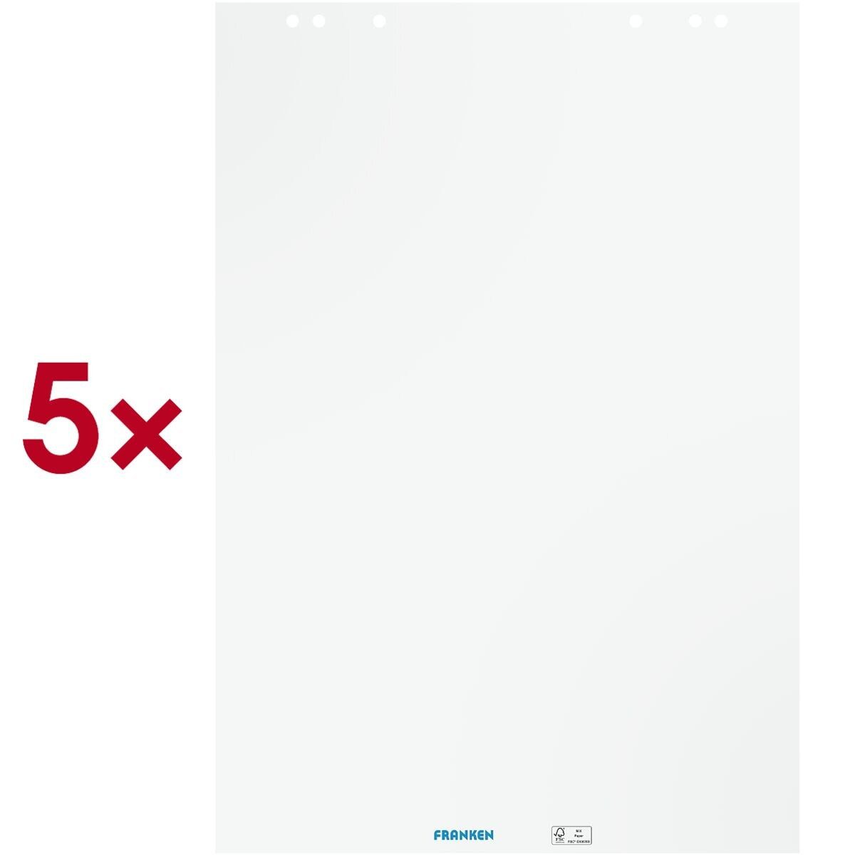 FRANKEN Flipchartblock F2120, blanko