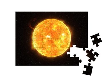 puzzleYOU Puzzle Die Sonne. NASA-Bildmaterial, 48 Puzzleteile, puzzleYOU-Kollektionen Sonne