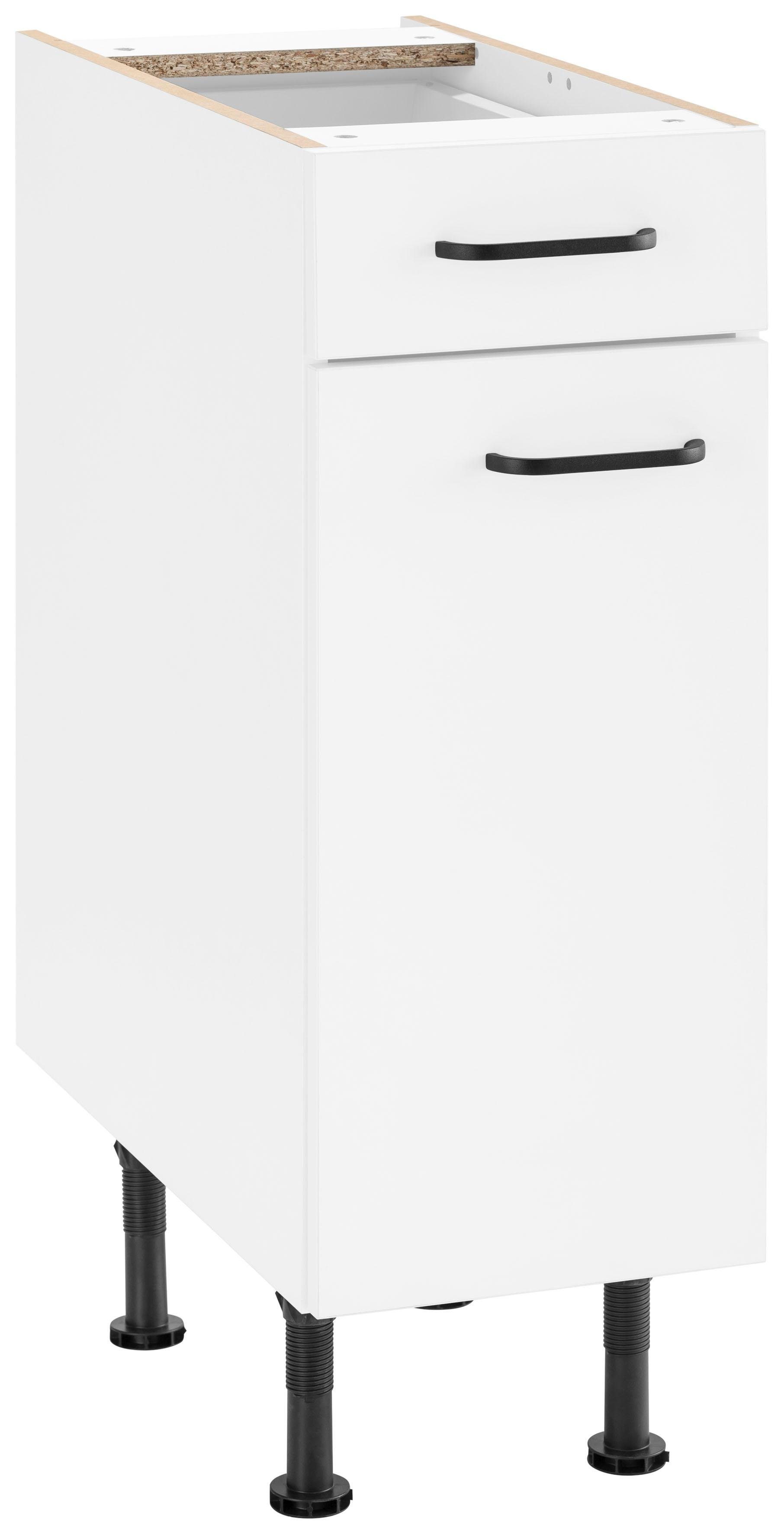 OPTIFIT Unterschrank Elga mit Soft-Close-Funktion, höhenverstellbaren Füße, Breite  30 cm