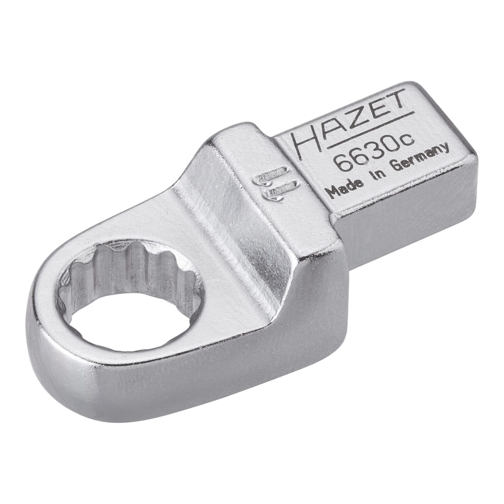 HAZET Ringschlüssel HAZET Einsteck-Ringschlüssel 6630C-11 Einsteck-Vierkant 9 x 12 mm