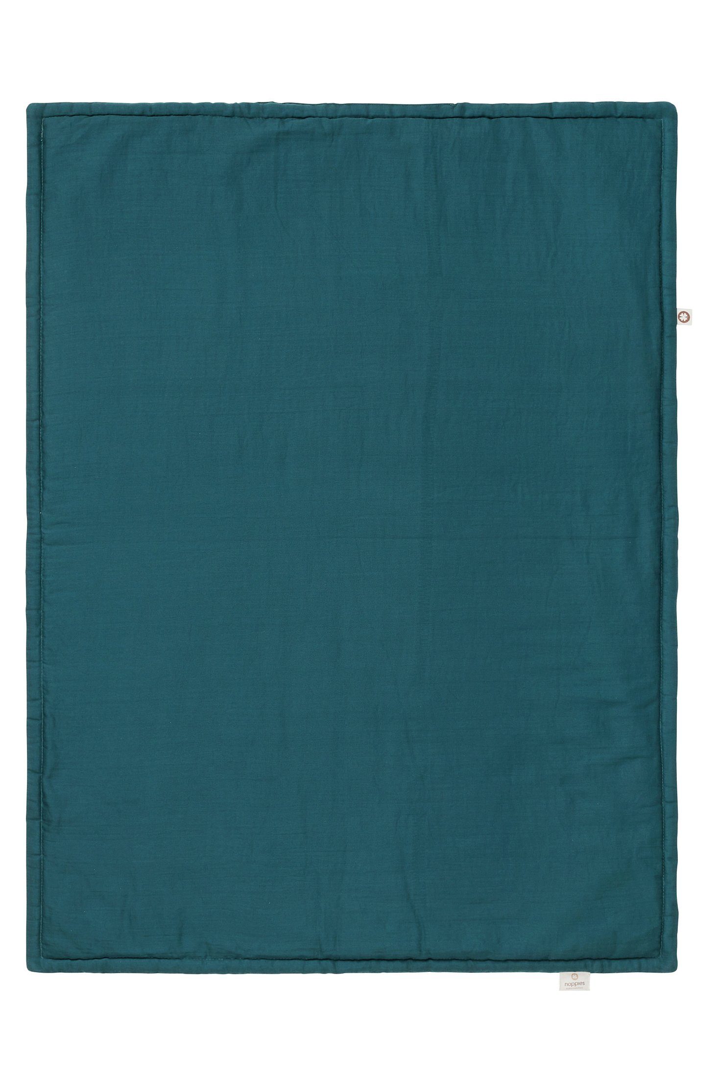 75x100 cm, Noppies Wiege Babydecke Gray Puritan Noppies die für Decke Filled
