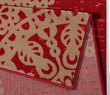 Teppich Lace, HANSE Home, rechteckig, Höhe: 9 mm, Kurzflor, Florales Motiv, ringsum gekettelt, Mandala