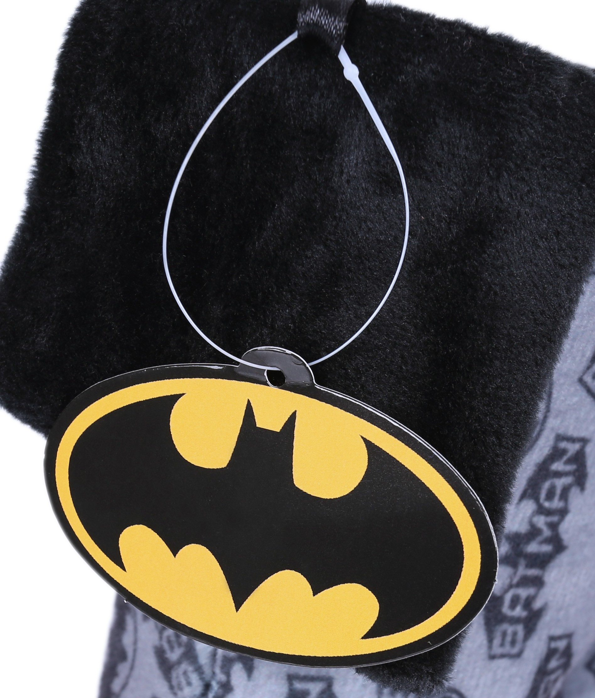 Batman Graue Hausschuhe Latschen BATMAN DC COMICS Hüttenschuhe