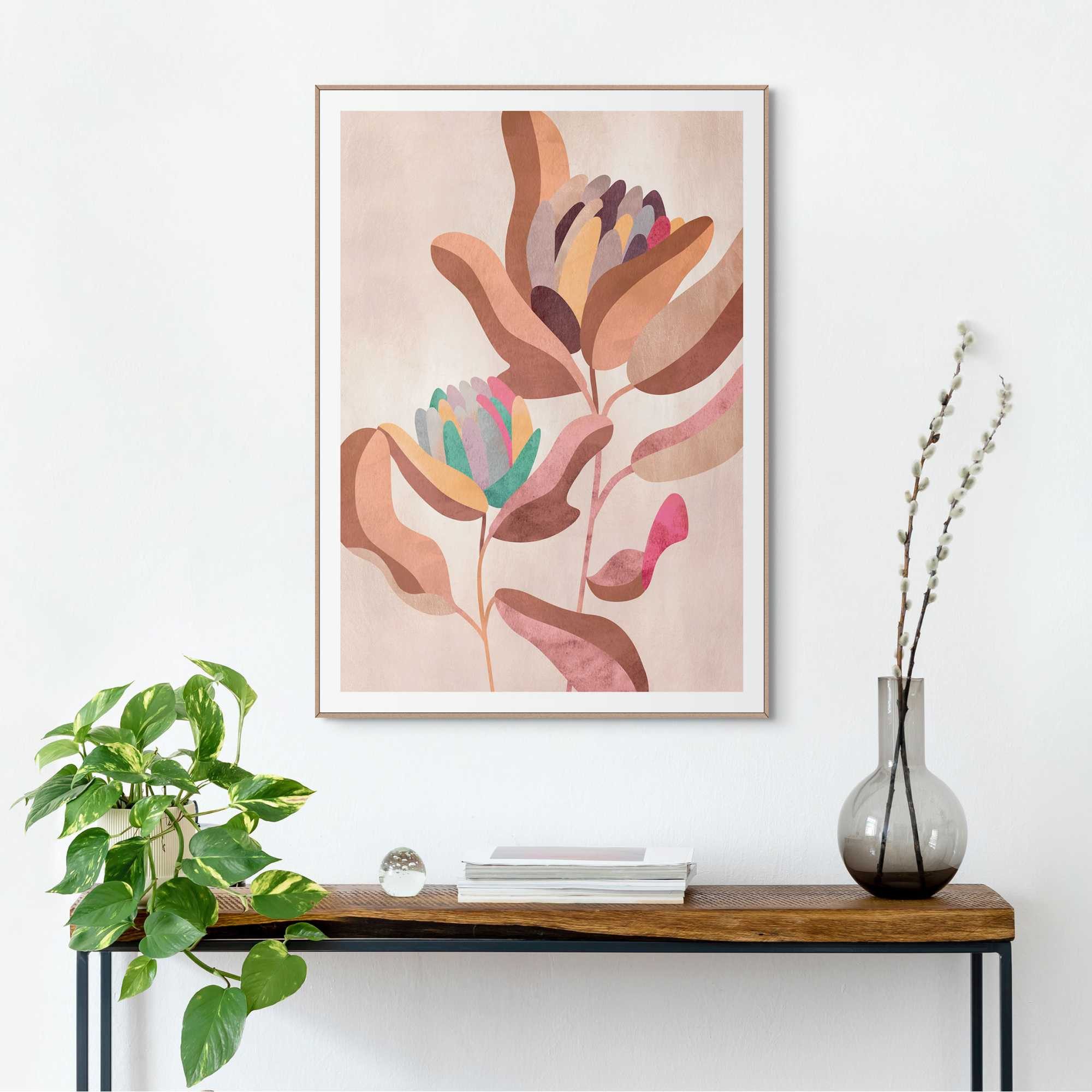 Reinders! Bild mit Rahmen Earth Flowers