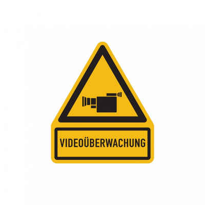 König Werbeanlagen Hinweisschild Warnschild, Videoüberwachung