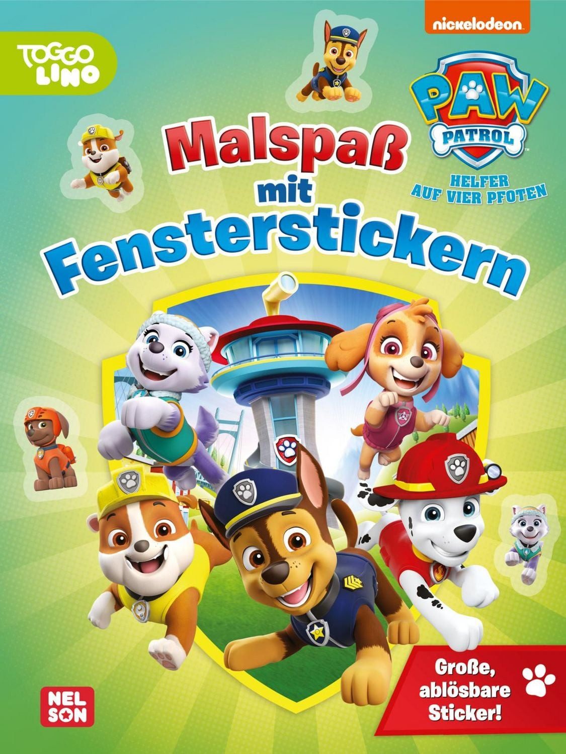 PAW Patrol Mitmachbuch: Malspaß mit Fensterstickern / diverse