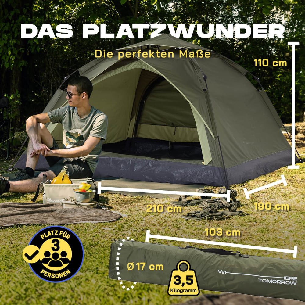 Lumaland Kuppelzelt Pop Up Zelt - günstig online kaufen