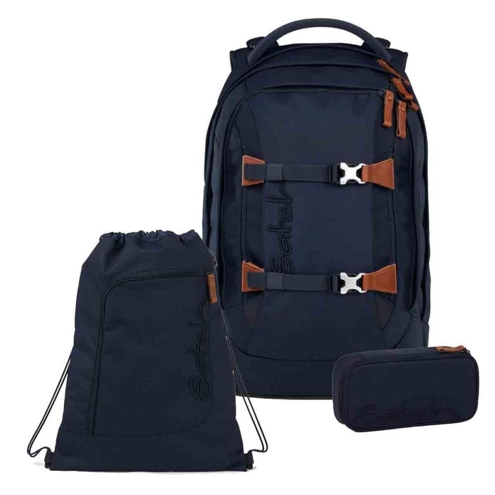 Satch Schulrucksack Pack (3tlg., inkl. Schlamperbox und Sportbeutel)