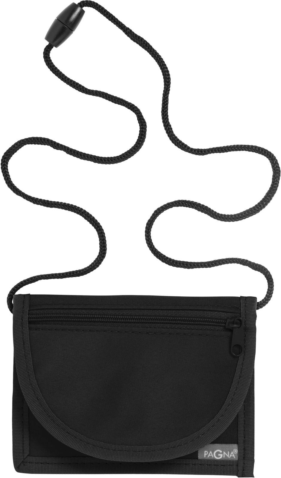 PAGNA Schulranzen Brustbeutel 13x10cm Basic schwarz