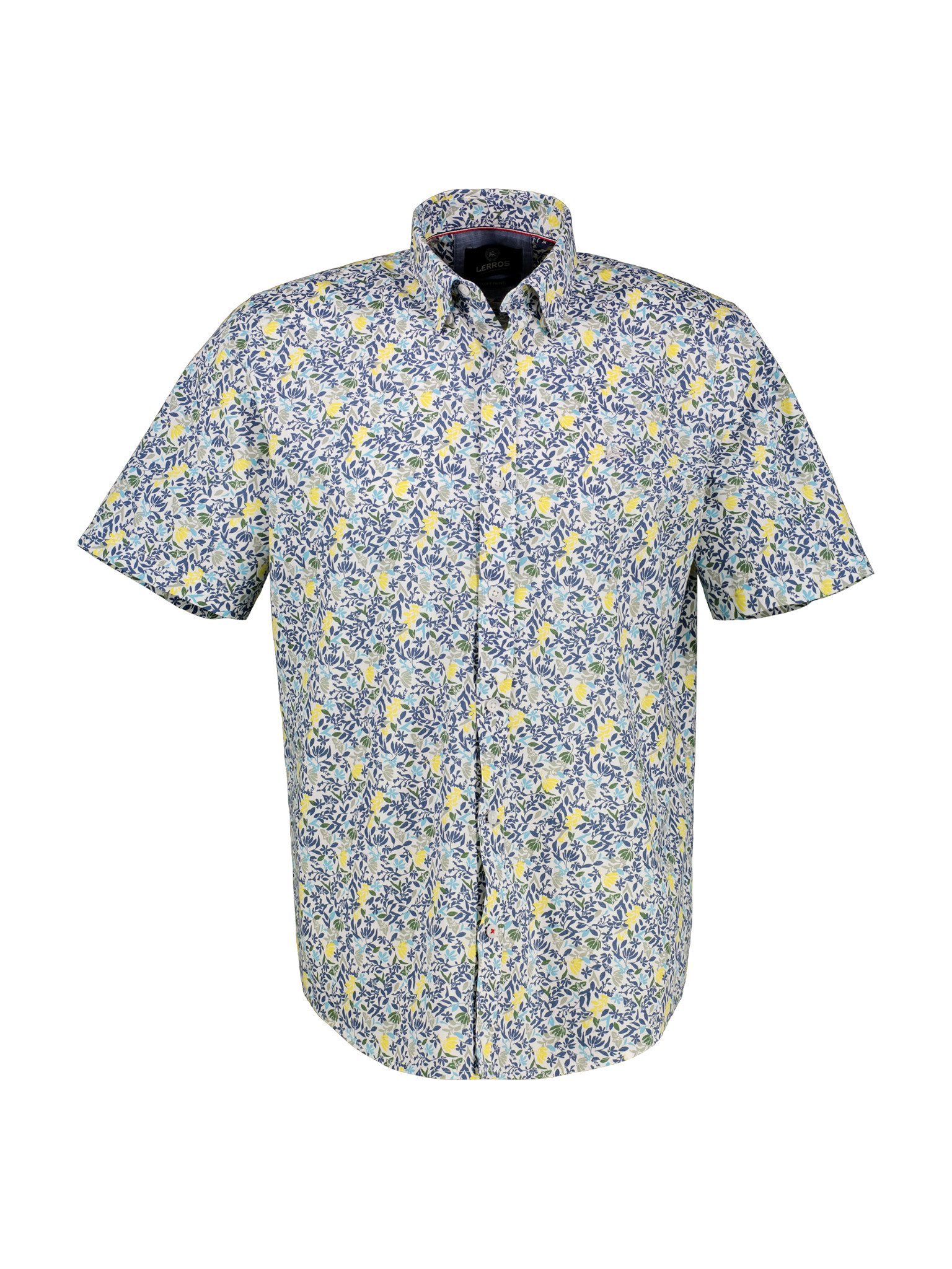 LERROS Kurzarmhemd mit All-Over Print günstig online kaufen