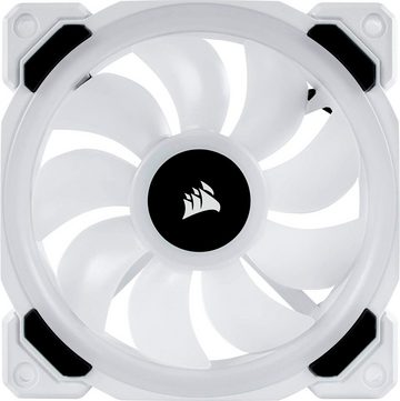 Corsair Computer-Kühler LL120 RGB LED PMW Fan White Single Pack
