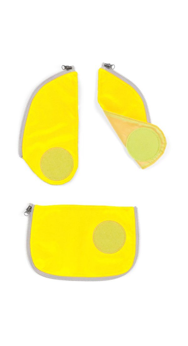 ergobag Schulranzen cubo Sicherheitsset (3-tlg., 3-teiliges Set), reflektierend
