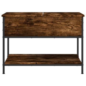 vidaXL Couchtisch Couchtisch Räuchereiche 70x50x50 cm Holzwerkstoff und Metall (1-St)