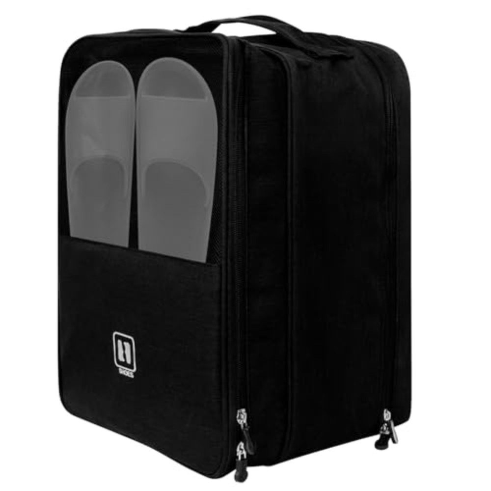 Blusmart Kofferorganizer Schuhtasche Reise 3 Fächer (Wasserdichter, Tragbare, Organizer Speicher Schuh Tasche), Für Reisen, Camping, Outdoor-Sport, Fitness