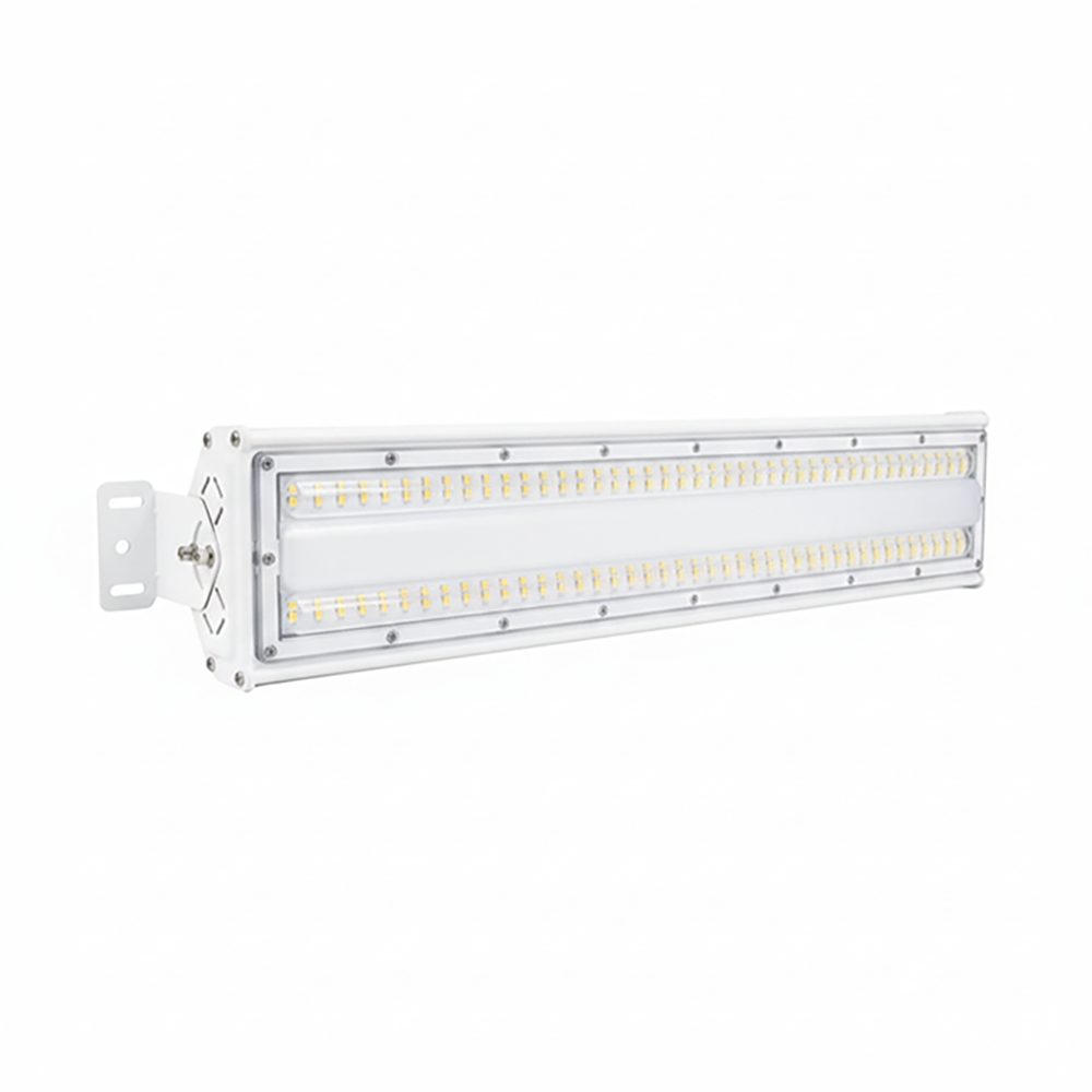 LUXULA LED Flutlichtstrahler Linear Hallenleuchte, LED fest integriert, 5000K Neutralweiß, HighBay 50W 6000lm LUMILEDS Hallenstrahler IP65