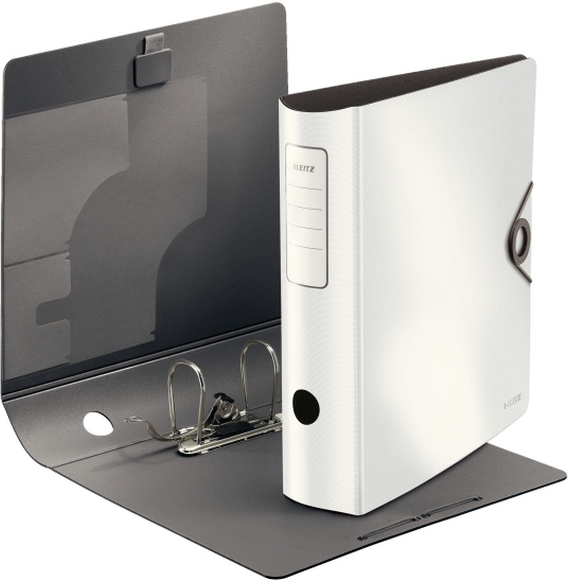 LEITZ Aktenordner Ordner Active Solid 82mm weiß