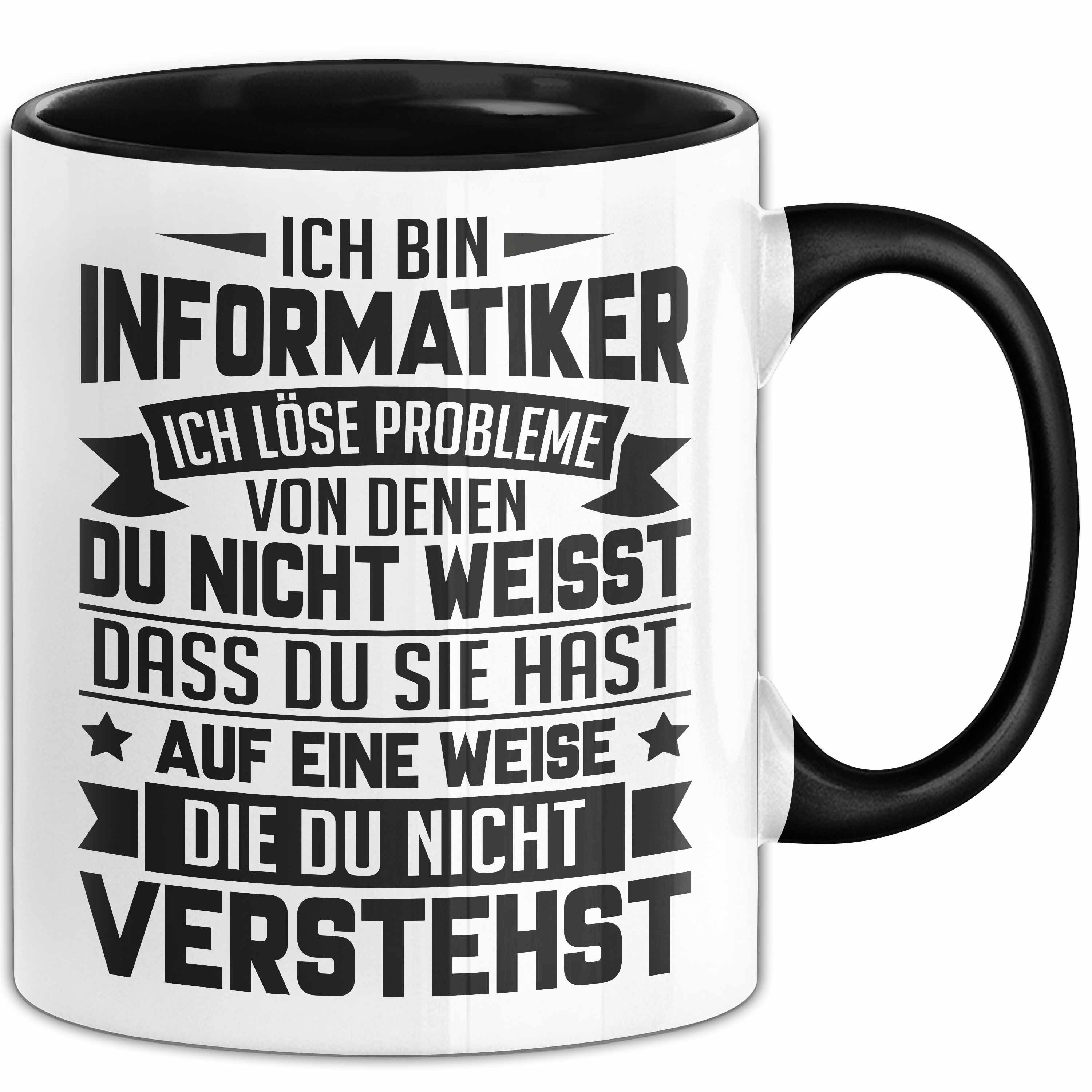 Tasse Informatiker Programmierer Pc Geschenke Ich Bin Informatiker Lustiger