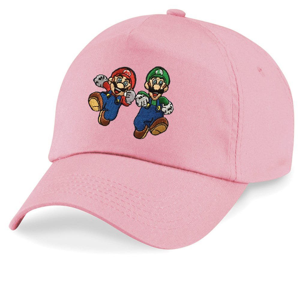 Cap Blondie und Kinder & Luigi Brownie Rosa Patch Baseball Nintendo One Stick Size Mario Super