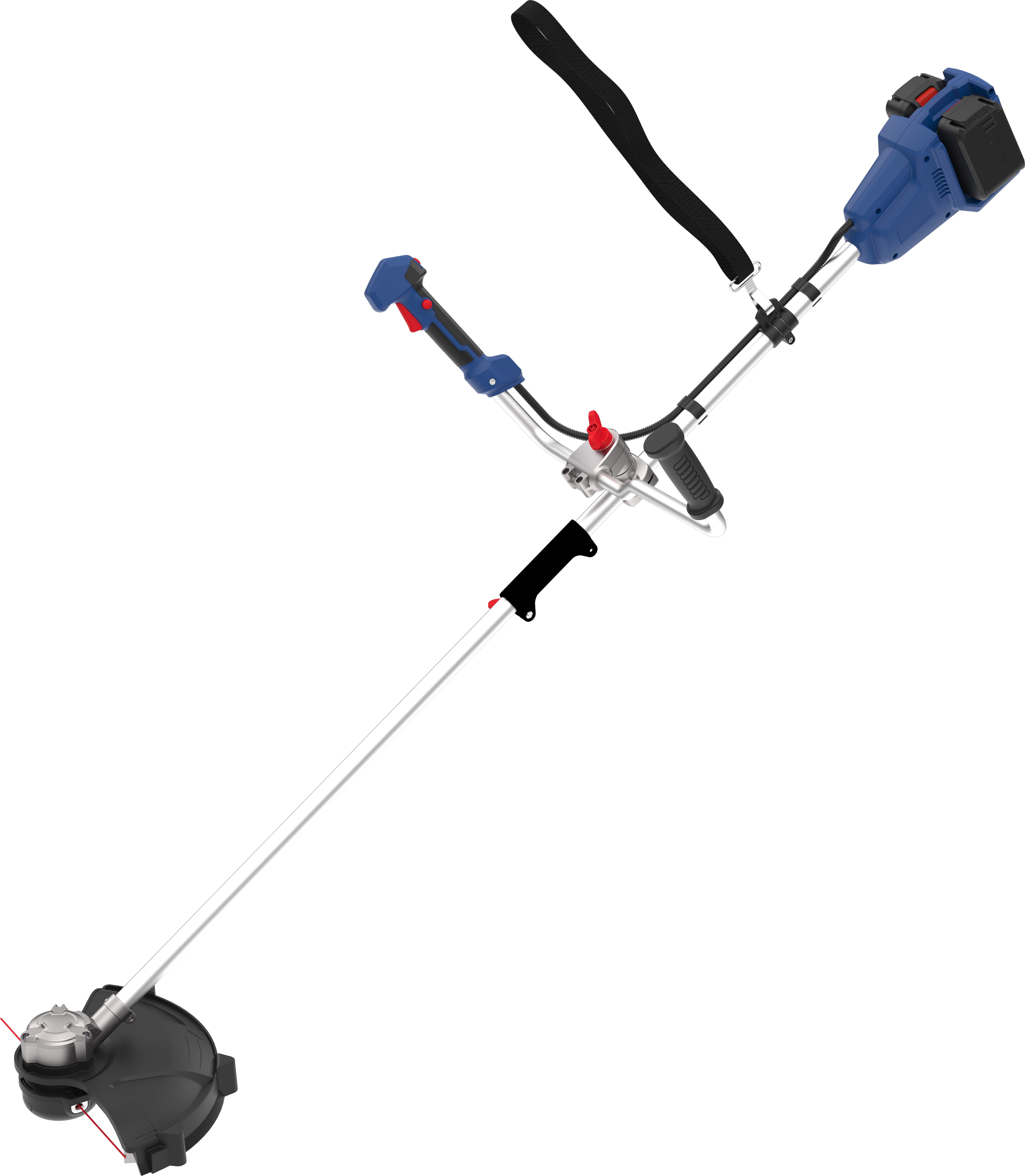 Güde Hochentaster »FS 36-402-30«, (Schnittbreite 255/300mm), Inkl. 2 x Akkupack 3 Ah und Doppelladegerät 3 A