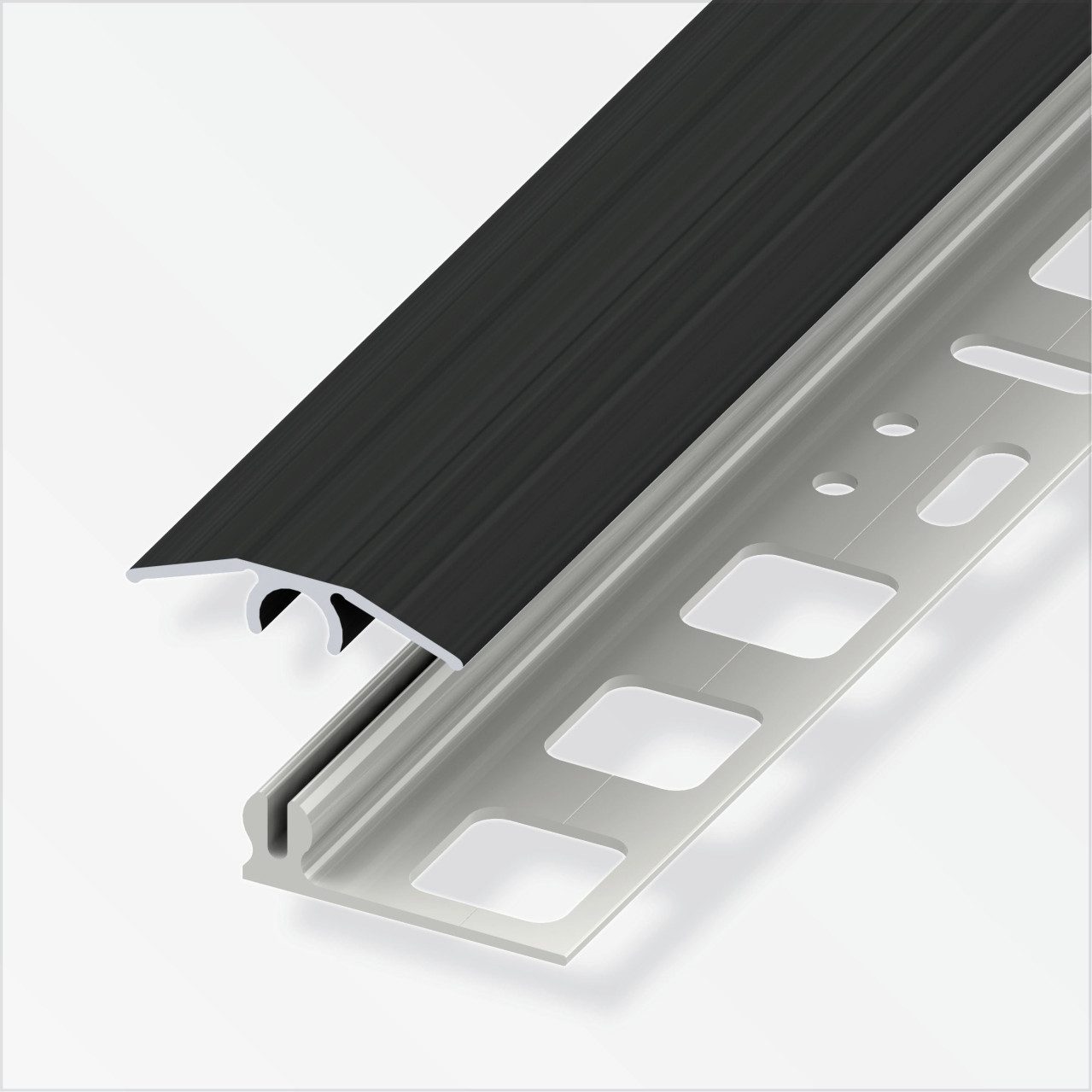 alfer Übergangsprofil alfer Übergangs-Profil 1 m, 25 x 7 mm Alu eloxiert