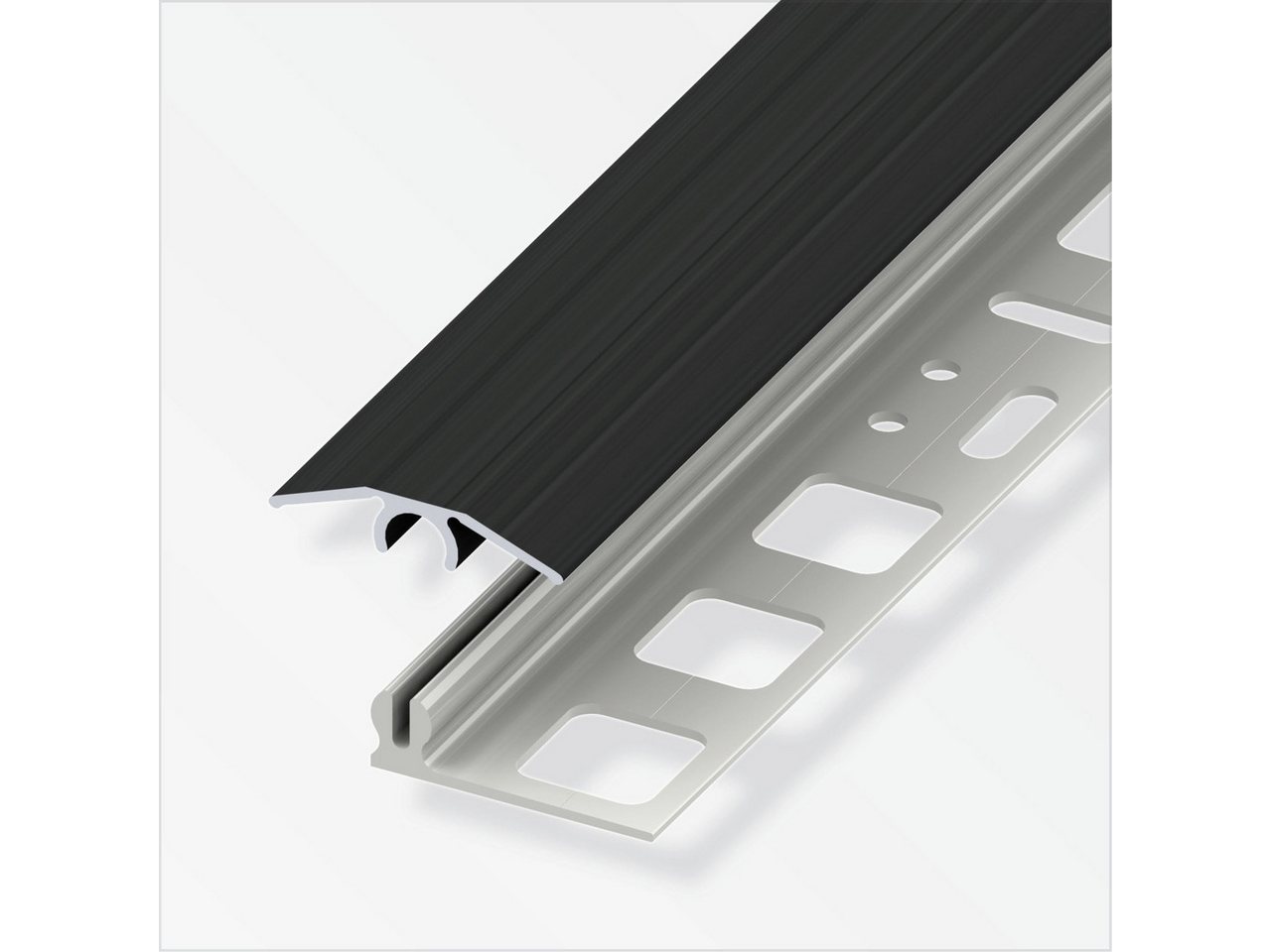 alfer Übergangsprofil alfer Übergangs-Profil 1 m, 25 x 7 mm Alu eloxiert