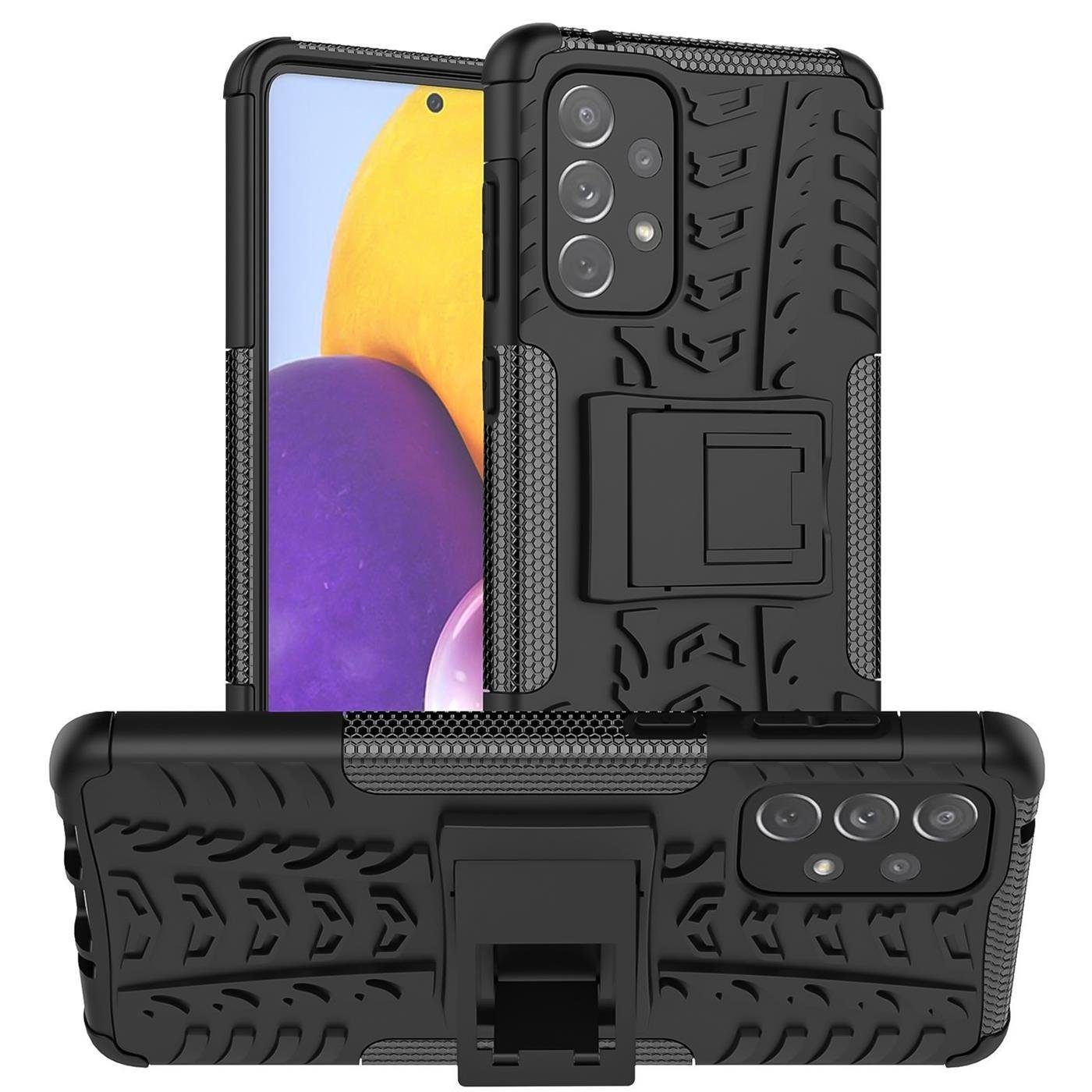 CoolGadget Handyhülle Outdoor Case Hybrid Cover für Samsung Galaxy A33 5G 6,4 Zoll, Schutzhülle extrem robust Panzer Handy Case für Samsung A33 5G Hülle