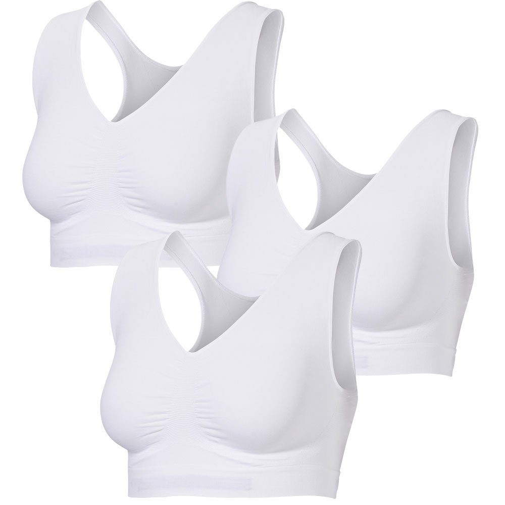 Sportliche weiße BHs für Damen kaufen » Weiße Sport BHs | OTTO