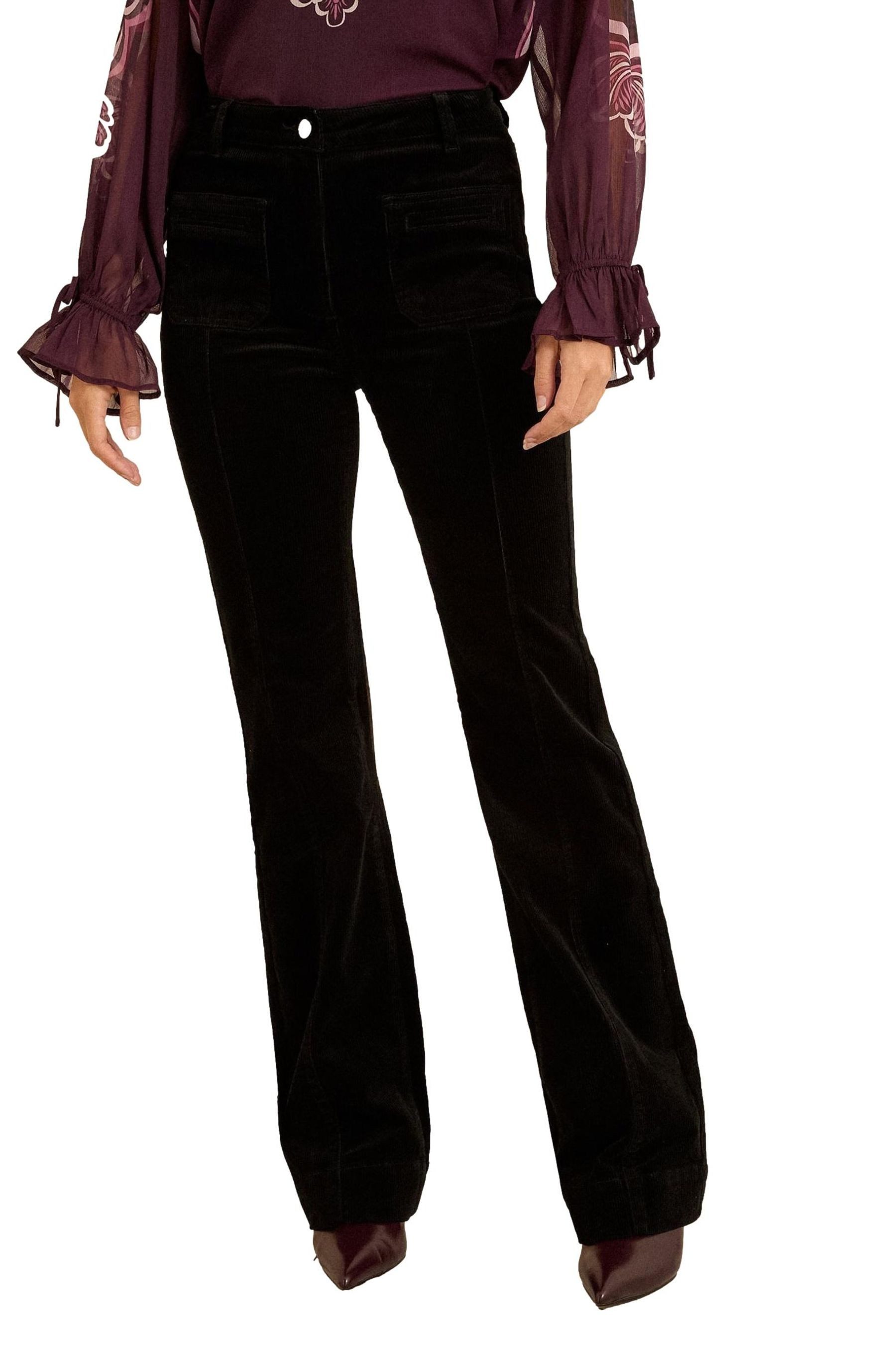 Bootcuthose Love & Roses Bootcut-Jeans
