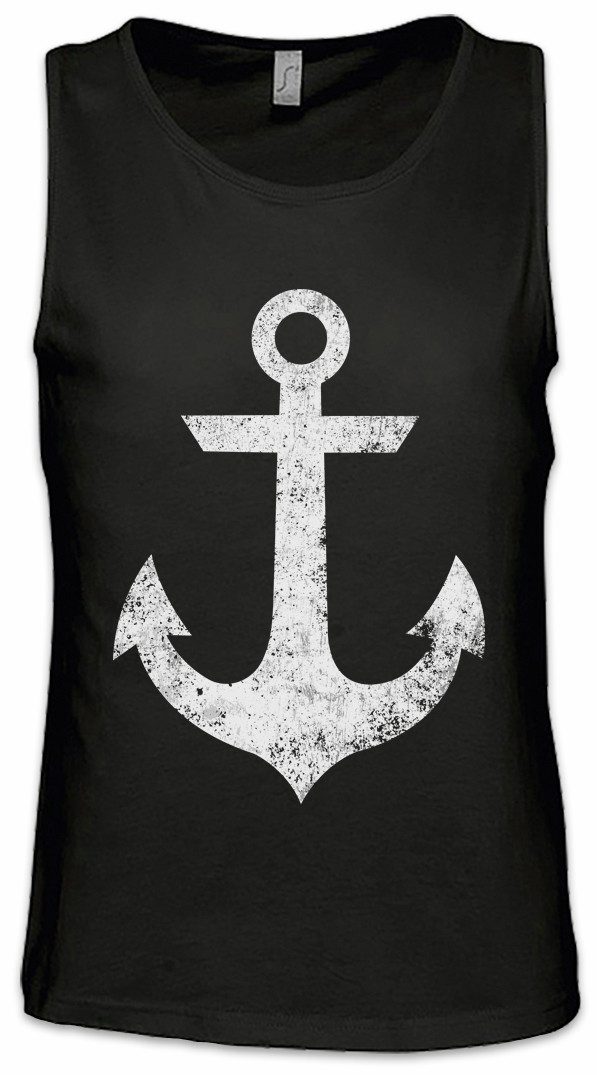 Urban Backwoods Tanktop Oldschool Anchor Vintage günstig online kaufen