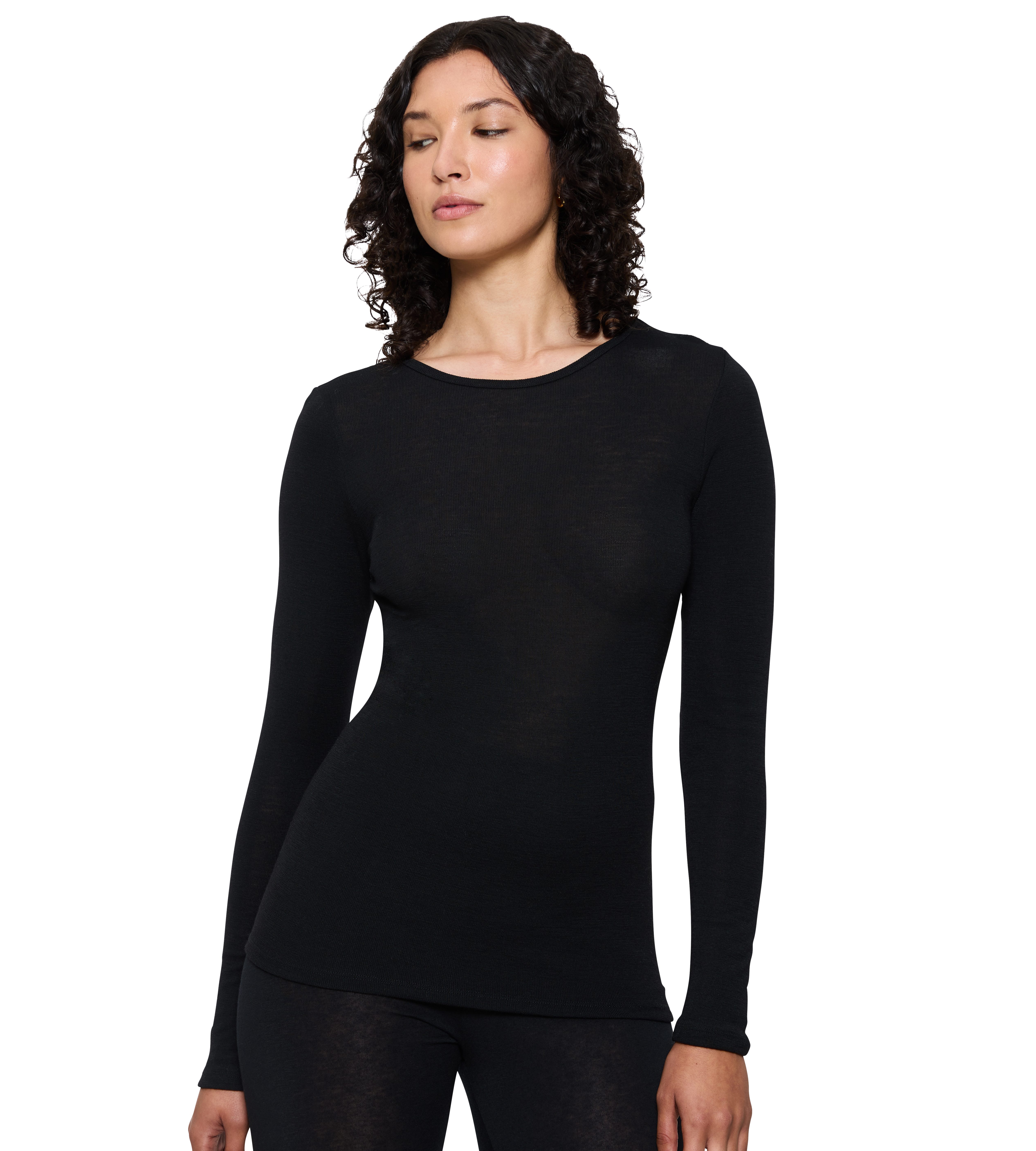 Triumph Langarmshirt Beauty Layers LSL Top Wool weiche Wolle